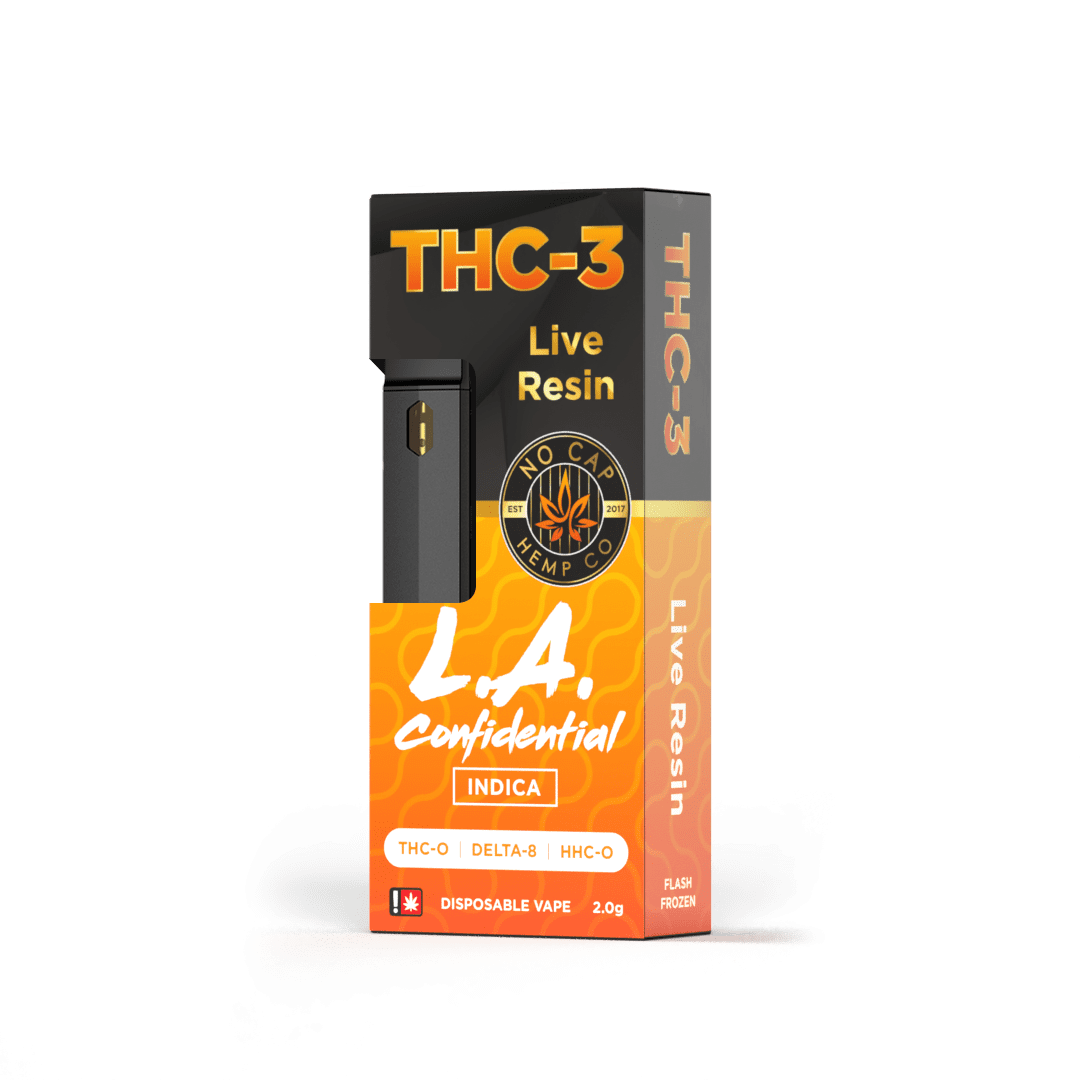 THC-3O Live Resin Disposable Vape – 2 Gram